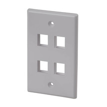 Quad Keystone Wall Plate - $14.21
