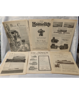 1920&#39;S MOTOR BOAT WATERCRAFT PAPER ADVERTISING SHEET MIXED LOT ANTIQUE Y... - $31.53 CAD