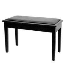 On-Stage KB8904B Furniture-Style Flip-Top Duet Piano Bench - Black - $210.99