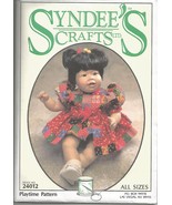 Syndee&#39;s Crafts 1994 Playtime Pattern #24012 10&quot;, 16&quot; and 21&quot;  Baby Doll... - $10.00