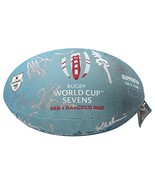 2018 England Rugby World Cup Ball Signed Sevens Team Photo Proof Authent... - £382.55 GBP