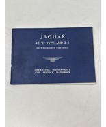 JAGUAR 4.2 E-Type AND 2+2 Original Blue Owners Manual Publication E.145/... - £311.46 GBP
