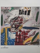 Jean-Michel Basquiat Signed - RED SKULL - Ceritficate  - £54.27 GBP