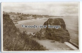 tp9102 - Devon - Red Rock &amp; Fishing Boats on the Shore, at Dawlish - postcard - £1.99 GBP