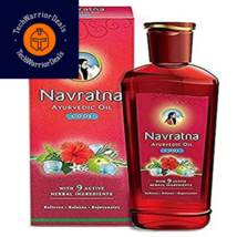 Himani Navratna Oil With 9 Natural Ayurvedic 6.76 Fl Oz (Pack of 1), Red  - £16.18 GBP