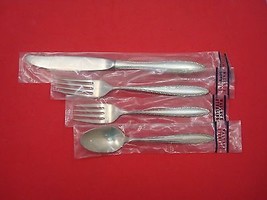 Michele by Wallace Sterling Silver Regular Size Place Setting(s) 4pc New - £193.65 GBP