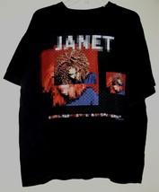 Janet Jackson Concert Tour T Shirt Vintage 1997 Juggernaut Cronies Tag X-Large - £314.75 GBP