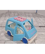 Fisher Price Dream Dollhouse Loving Family Blue Pink Mini Van - $476.67 MXN