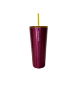 Starbucks 2023 Purple Petunia Stainless Steel 24 oz Venti Tumbler NEW - $41.40 CAD