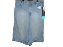 Southpole Men&#39;s Vintage Jeans Shorts Authentic Collection Light Blue Siz... - £59.63 GBP