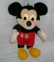 12&quot; Vintage Disney Mickey Mouse Playskool Stuffed Animal Plush Toy Doll Lovey - £14.90 GBP