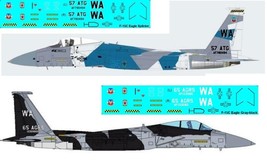 2X Plastic 1/144 Kits F-15C&#39;s In Aggressor [Russian] Paint And Markings Style #2 - $25.00