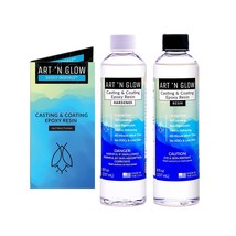 Art &#39;N Glow Clear Casting and Coating Epoxy Resin - 16 Ounce Kit - £49.95 GBP