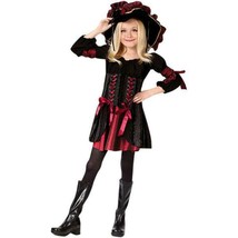 Stitch Pirate Girls Halloween Costume with Ruffled Hat Girls Size 4-6 New - £17.82 GBP