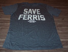 Vintage Style Ferris Bueller&#39;s Day Off Save Ferris T-Shirt Mens Medium New - £15.64 GBP