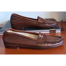 SAS Womens Size 7N Brown Walking Penny Loafers Comfort USA - £18.06 GBP
