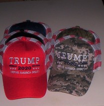 &quot;Trump 2020 Keeping America Great&quot; Embroidered Hat Mesh Back Many Colors New! - £9.34 GBP