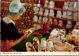 Hand Painting Wooden Shoes Holland MI Postcard PC473 - £3.97 GBP