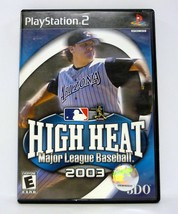 High Heat: Major League Baseball 2003 Authentic Sony PlayStation 2 PS2 Game 2002 - £1.16 GBP