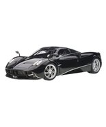 AUTOart Pagani Huayra Gloss Black with Silver Stripes and Silver Wheels ... - $9,324.69 MXN