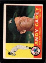 1960 Topps #196 Andy Carey Vg Yankees *NY4215 - £1.92 GBP