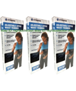 3 x Microban Stamina Adjustable 3 Zipper 10 Waist Trimmer Sizes 28&#39;&#39; To ... - $48.73 CAD