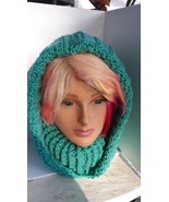 Two in One Hand Crochet Scarf  and Hat Ready for the Winter Weather - $29.99