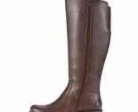 Baretraps Ladies&#39; Brown Carmen Knee High Riding Buckle Zipper Boots - $59.99