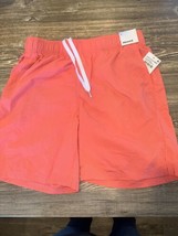 Abound Men&#39;s Size S Coral Sunkiss Shorts Elastic Waistband Swim Shorts, ... - $18.80