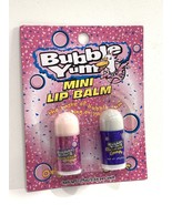 Hershey&#39;s Bubble Yum Mini Lip Balm Original &amp; Grape 0.09 oz each RARE HTF - $394.94 MXN