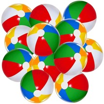 Beach Ball 12 Pack -12&quot; Beach Balls For Kids - Beach Toys For Kids &amp; Tod... - $19.99