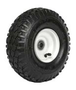 Martin Wheel 410/350-4 10-Inch Stud Tread Pneumatic Wheel Assembly - $51.80 CAD