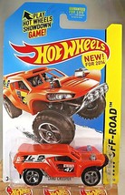 2014 Hot Wheels #115 HW Off-Road/Off Track LAND CRUSHER Orange Variant w/5 Spoke - £580.54 GBP