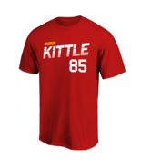 George Kittle T-Shirt San Francisco 49ers Sideline Soft Jersey Tee - $15.99