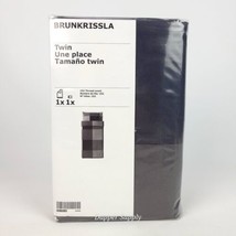 Ikea Brunkrissla Twin Duvet And 1 Pillowcase Grey Black New 703.755.28 - £34.70 GBP