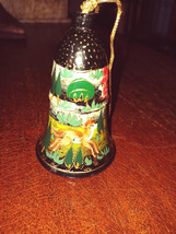 Russian Lacquered Khokhloma decorative Bell - £7.99 GBP