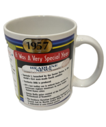 Mugz by Ganz It Was a Very Special Year 1957 Coffee Tea Cup Mug - $18.54
