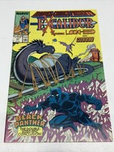 Marvel Comics Excalibur Featuring Megghan Comics Book #37 Black Panther 1989 KG - £9.35 GBP