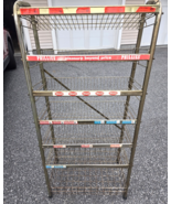 Vintage 7 Shelf Rack Store Advertising Display White Oil Phillies Dutch ... - $395.99