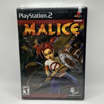 Malice (Sony PlayStation 2, 2004) Factory Sealed NEW PS2 Fast Free Shipping - £14.90 GBP