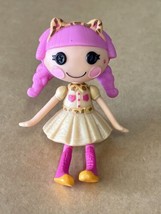 MGA Lalaloopsy Mini Doll Kat Jungle Roar Pink Hair Zoo Explorer Doll Only - £7.90 GBP