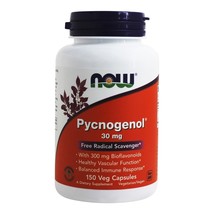 NOW Foods Pycnogenol Free Radical Scavenger 30 mg., 150 Capsules - £32.49 GBP