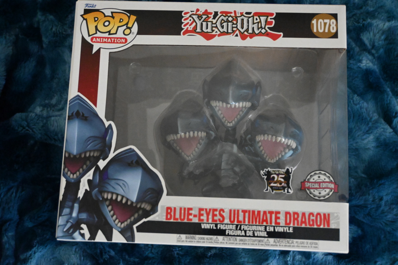 Yu-Gi-Oh funko pop Ultimate Blue-eyes White Dragon - $20.00
