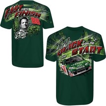 Dale Earnhardt Jr.,#88 AMP Chevy 2-Sided Full print Green new Extra Large (XL) T - £19.98 GBP