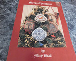 Merry Christmas by Mary Beale cross stitch - £2.39 GBP