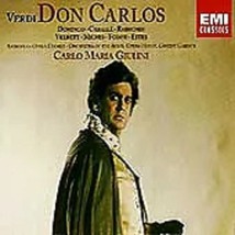 Verdi: Don Carlos (3-CD Set) Carlo Maria Giulini, Placido Domingo Five Act Opera - £11.51 GBP