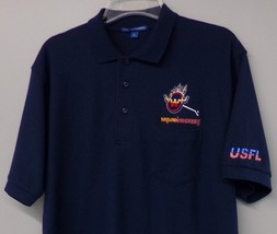Arizona Wranglers USFL Embroidered Mens Pocket Polo XS-6X, LT-4XLT Cardinals New - £21.01 GBP+