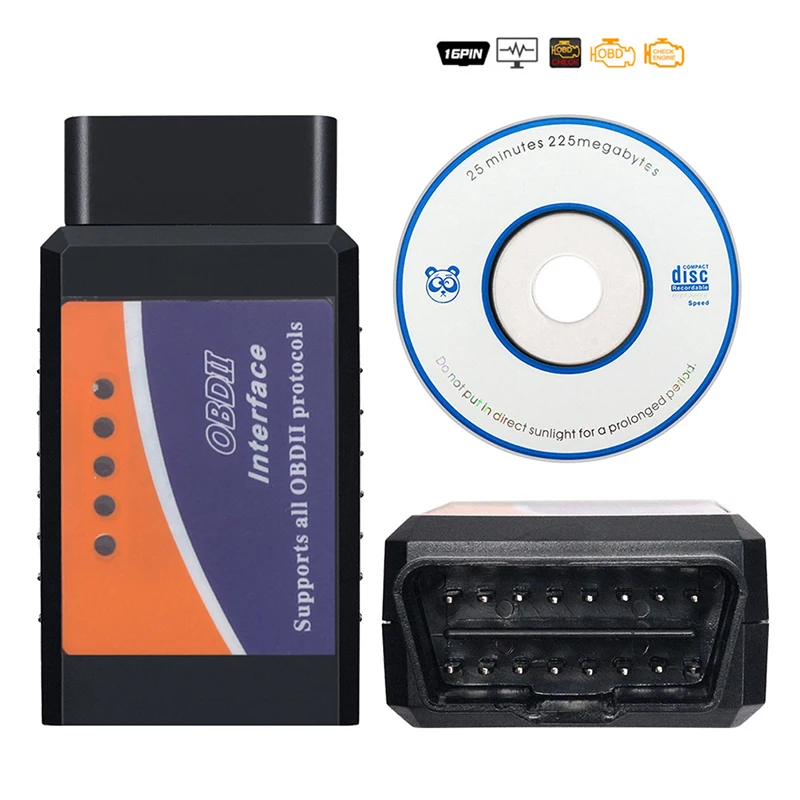 ELM-327 OBD2 Scanner For Car ELM327 WiFi V1.5 Auto Diagnostic Tools - £12.45 GBP