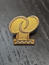 Vintage Double Tree Hotel 1/10  10K Gold 4 Diamond Employee Service Award Pin - $97.01