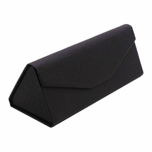 Waterproof Triangle Folding Glasses Protective Case Holder for Glasses Black - £7.29 GBP